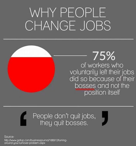 why people change jobs infographic