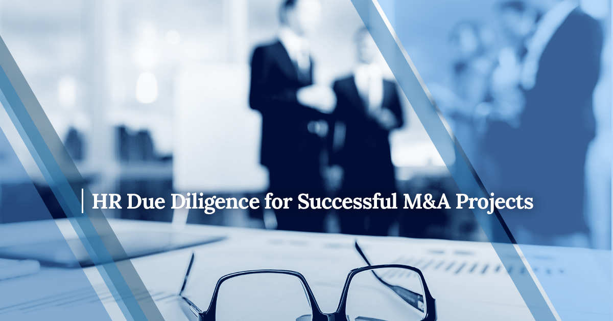 hr due diligence for successful m&a projects