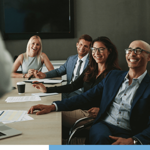 business people at meeting